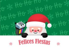 felices fiestas de retorno consumibles